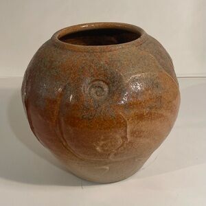 Studio Pottery Vase Signed “C Brothers”